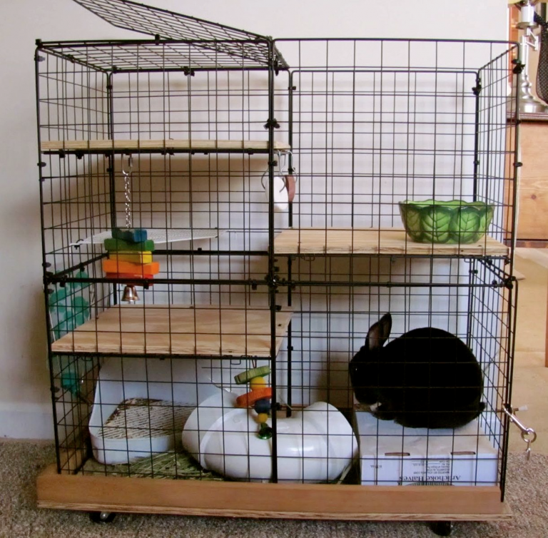 Diy Indoor Rabbit Cage & Make Your Own Rabbit Hutch